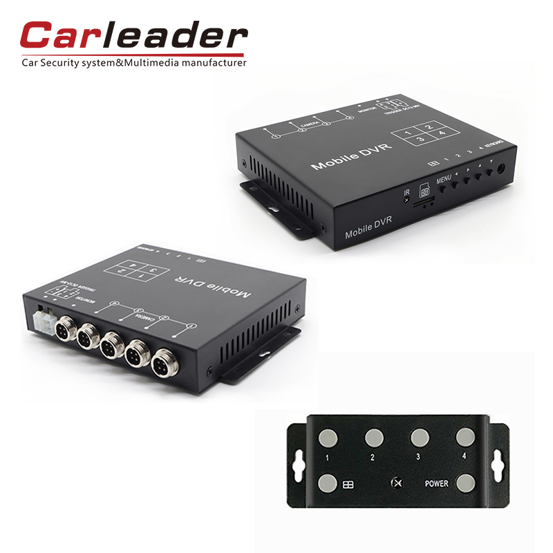 Carleader 1080p AHD Quad Split -ohjauslaatikko Tallennustoiminto: All-in-one-ajoneuvovalvontakeskus