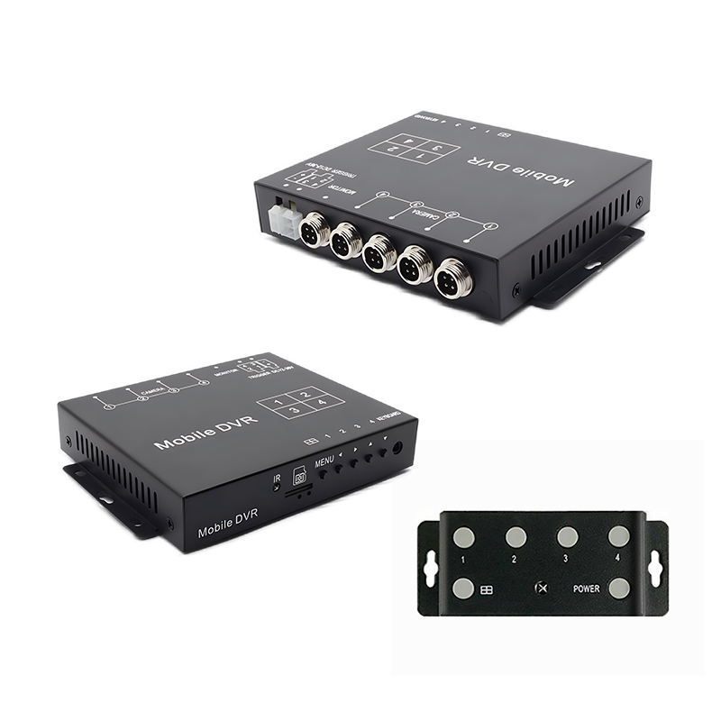 Carleader 1080P AHD Quad Split Display -videoprosessori tukee videotallennusta