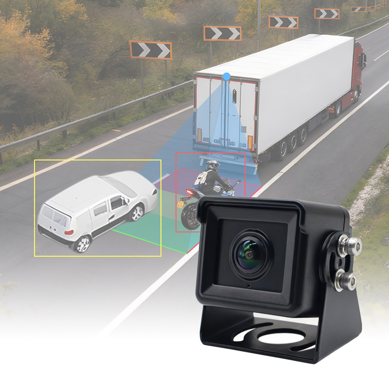 Carleader 720P AI BSD jalankulkijoiden ja ajoneuvojen tunnistus älykäs takakamera