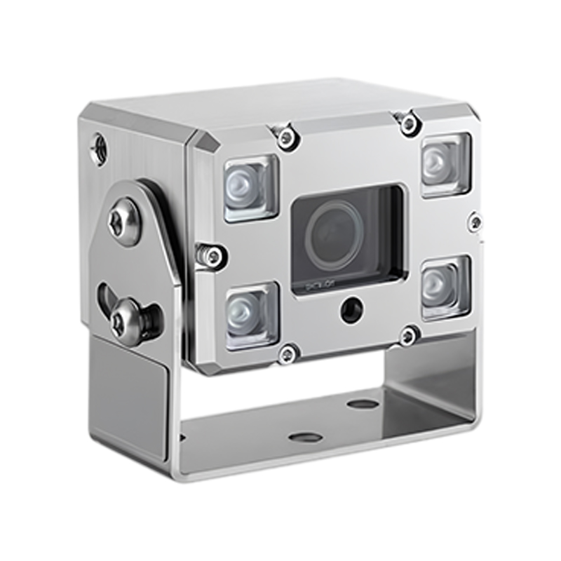 304 ruostumattomasta teräksestä valmistettu IP69K AHD -kuorma-auton taustakamera 4-LED IR Night Vision -näytöllä