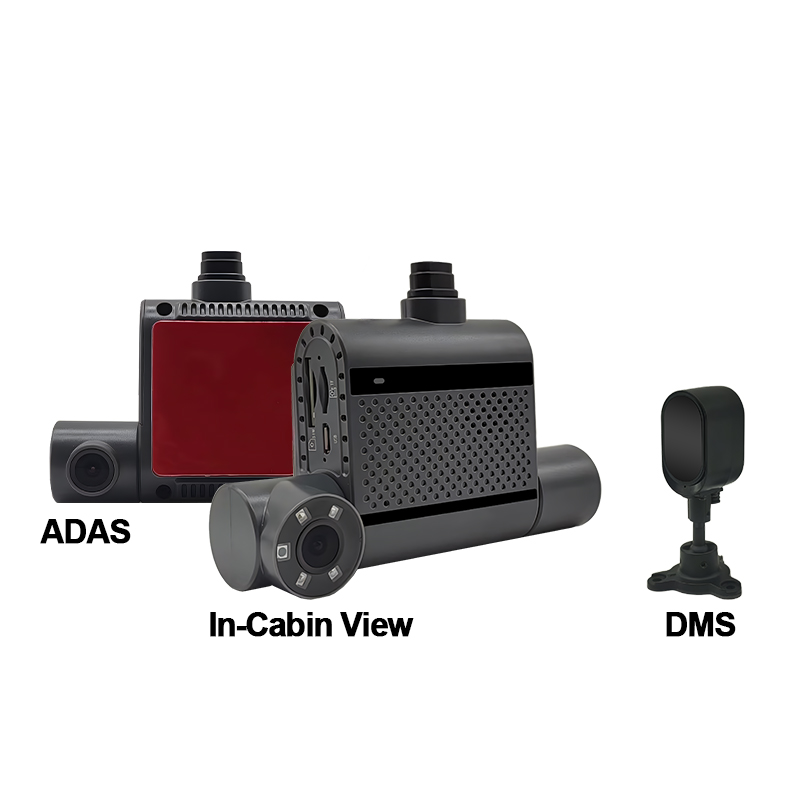 3CH ADAS+DMS Dual Lens AI Dash Camera 4G+GPS+WIFI-moduuli