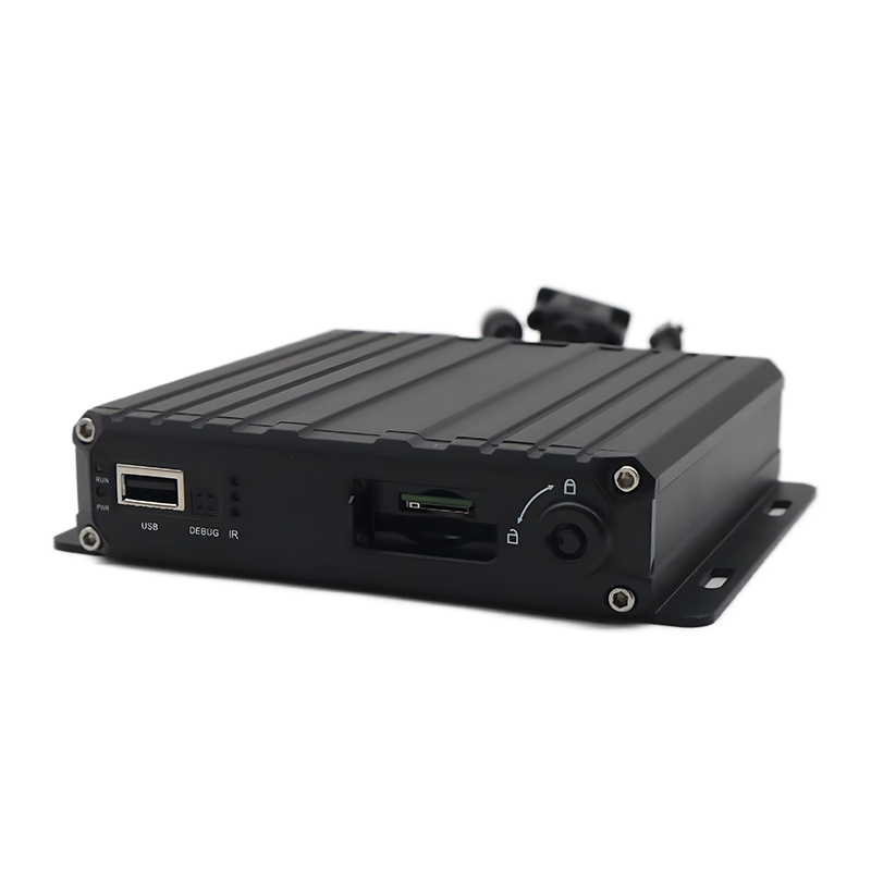 4CH AHD SD AI Mobile DVR, 4G GPS WiFi, ADAS DSM BSD kaupallisiin ajoneuvoihin