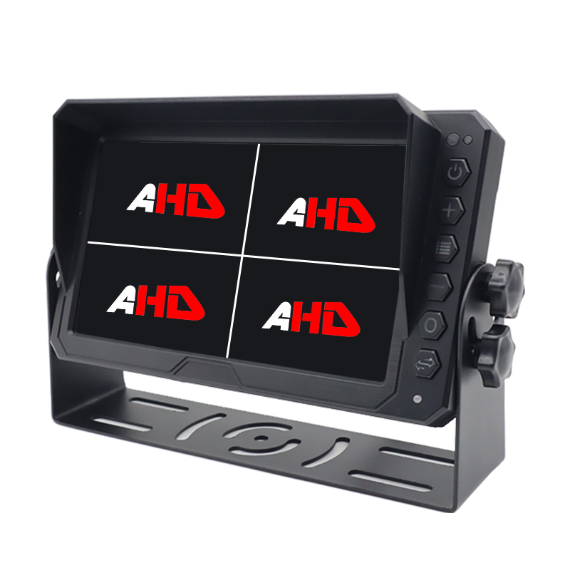 7 tuuman AHD Quad -takanäkymän autonäyttö kuorma-autolle