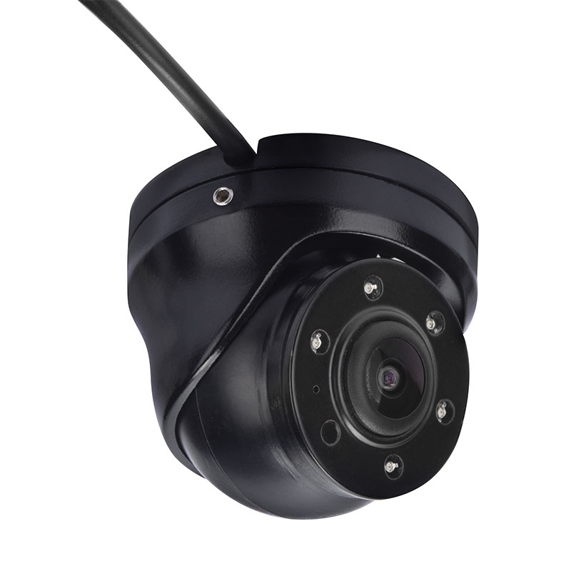 IP69K Dome-kamera 5 LED Night Vision AHD 1080P -ajoneuvokameralla